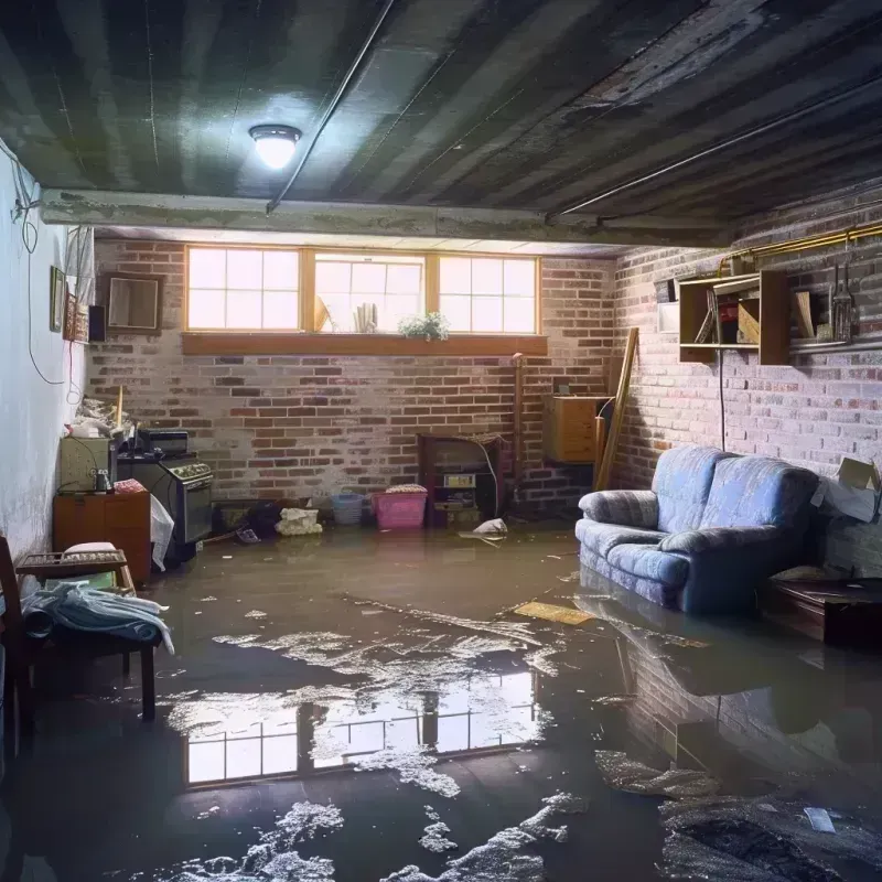 Flooded Basement Cleanup in Hunter, OH